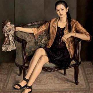 03 Yang Feiyun, Qingdao Girl 160x140cm 2013