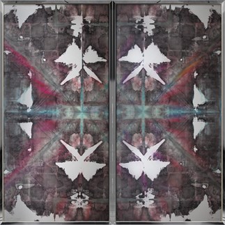 Liu Gang, 430200202, 2020 , Mixed media on paper, 195×195cm