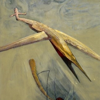 Ma Lu, Passing Clouds, mixed media, 170 x 120 cm, 2006