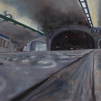 Zhang Xiaotao, Tunnel, 2016; Oil on Canvas, 200x150cm