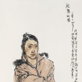 沈陽姑娘  136cm×68cm 2004年作品