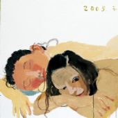 三伏天-1---74x104cm--油畫、丙烯2005