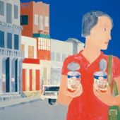 街 On the Street 210×460cm 布面丙烯 Acrylic on Canvas 2007