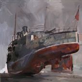 丁一林  中山艦120x120 2011