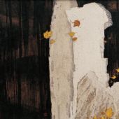 無字碑之一 82.5×122cm 布面油畫  1987 年