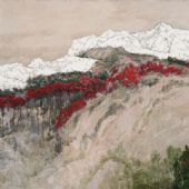 雪山抒懷之一 113×182cm 布面油畫 2010 年