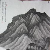 仿龔賢作清居遠(yuǎn)圖