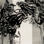 2006 《暗香秋水圖》360x300cm