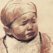 幼兒 紙本素描 23 cm×19 cm 1942 年