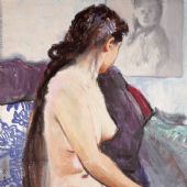 女人體 42 X 33.5cm  1956