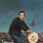 手藝之一 布面油畫(huà) 160X115CM 1993年