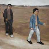 少年游,2010年，150X180CM