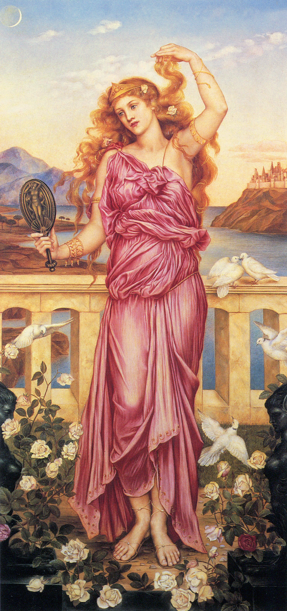 圖18 《特洛伊的海倫》（Helen of Troy），伊芙琳·德·摩根（Evelyn De Morgan），1898，?德摩根基金會（De Morgan Foundation）.jpg