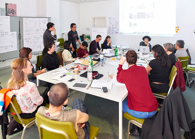 ruangrupa Artistic Team assembly in Kassel, 2019 Photo by Nicolas Wefers.png