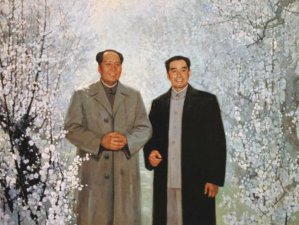 李天祥、趙友萍  山花爛漫時  170×220cm  布面油畫  1967年.png