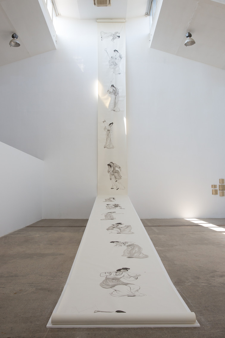 Peng Wei, Old Tales Retold, 2019; Ink on paper, 160x5000cm.jpg