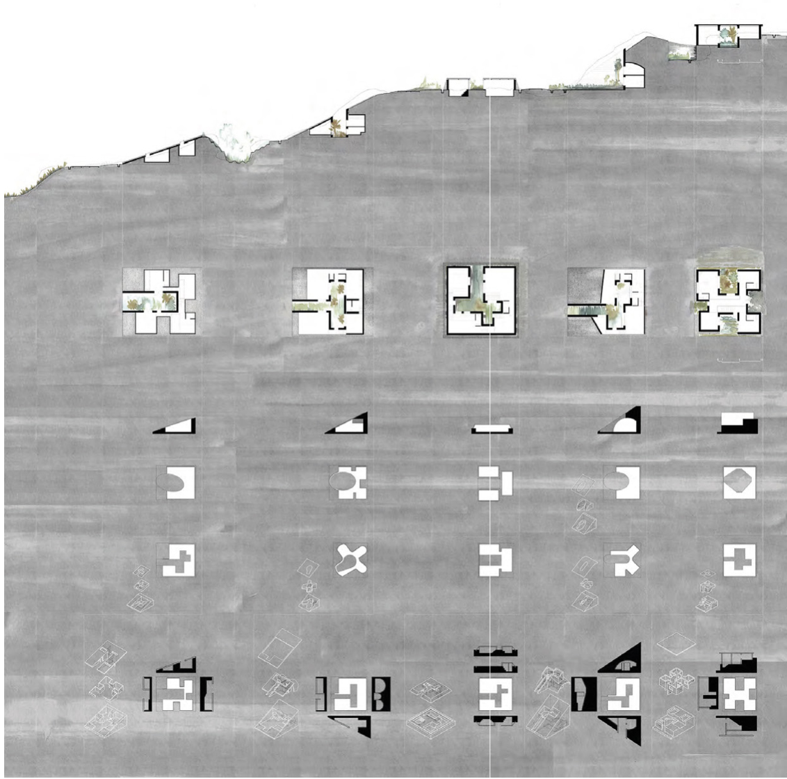 17、李賓（建筑學院教師）《土制》 平面圖 KT板 90x90cm 2014年.png