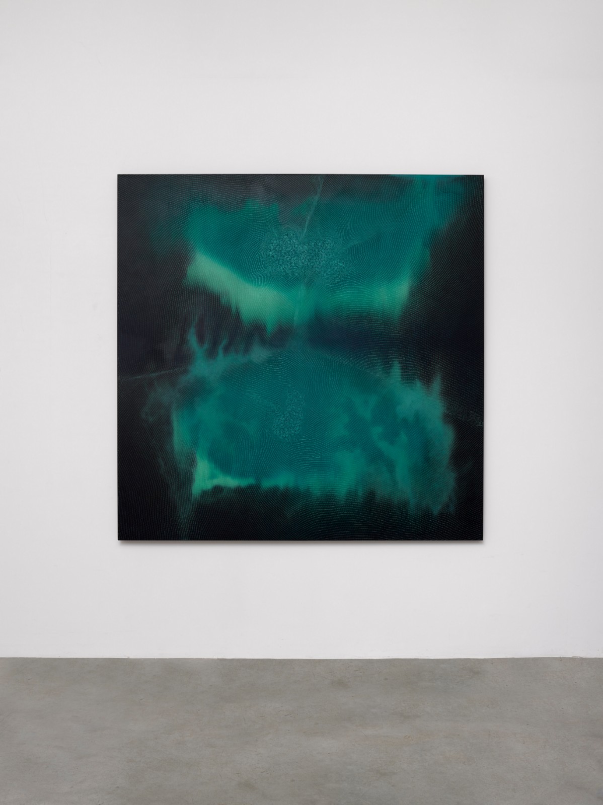 Shirazeh Houshiary  The Big Picture 2020  Pigment and pencil on black Aquacryl on canvas and aluminium  190 x 190 x 5.5 cm ?Shirazeh Houshiary  Courtesy Lisson Gallery_001.jpeg