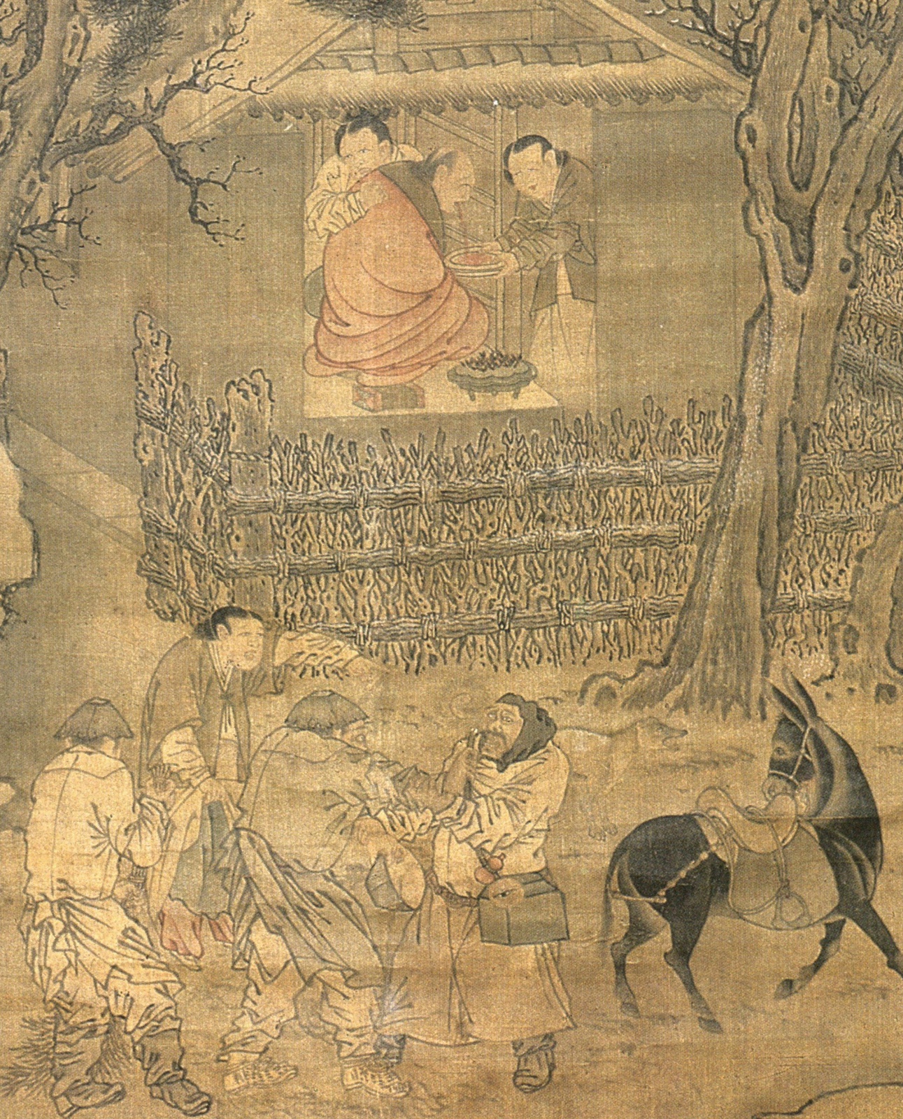 圖12：寶寧寺水陸畫中的庸醫(yī).jpg