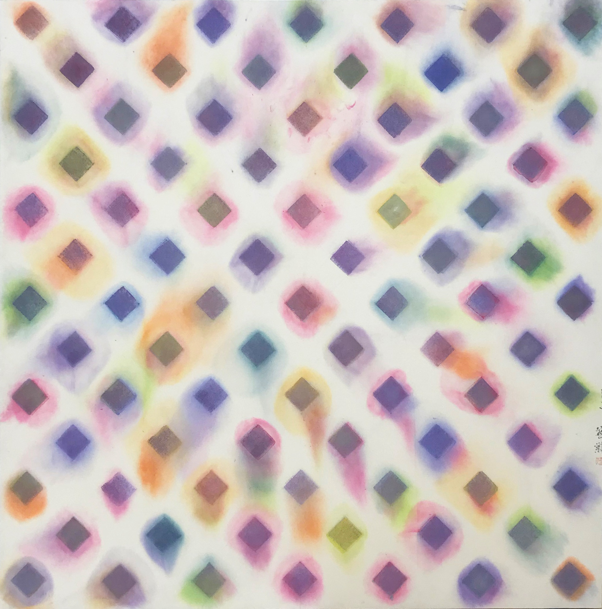 36 章燕紫 荷爾蒙之二 紙上水墨設色122×124cm 2019年.jpg