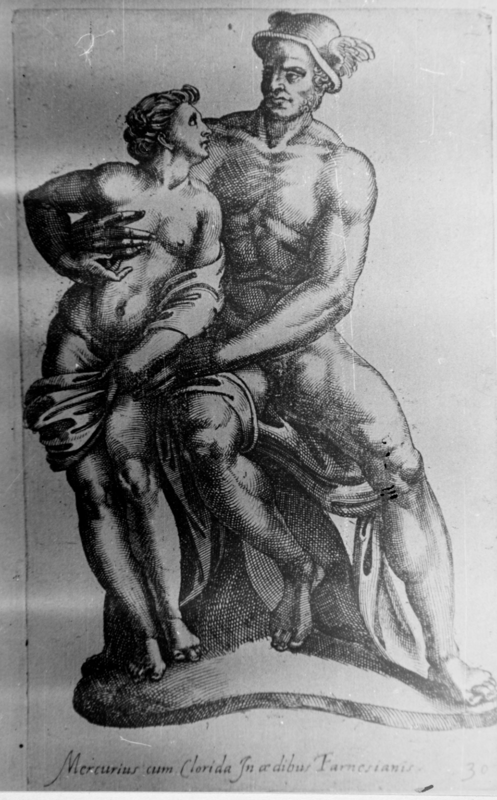 圖4 1594 Cavalieri, Giovan Battista de' → Antiquarum Statuarum 1594 Urbis Romae Tertius et Quartus Liber, Rome, plate 30.jpg