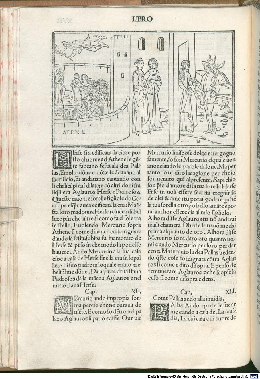 圖9 1497 Ovidio metamorphoseos vulgare (translated by Giovanni Bonsignore, GWM28952), Venice (Rubeus for Giunta), 1497, fol. 22r.jpeg