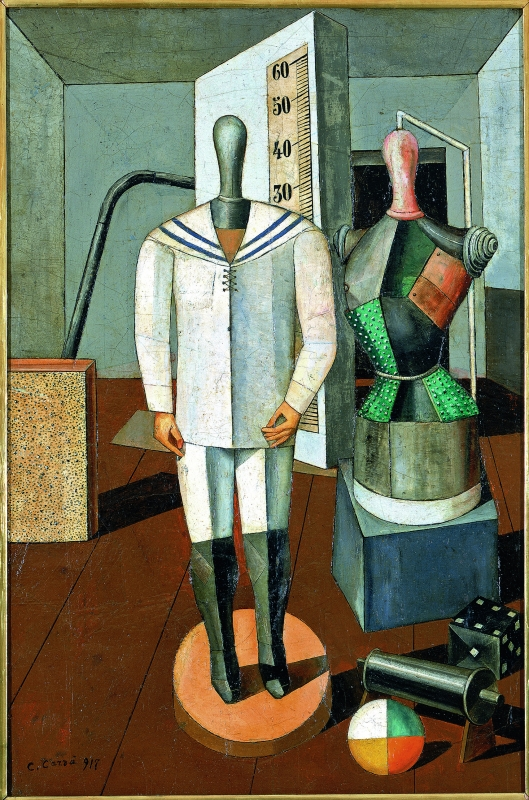 圖十二 卡羅·卡拉,母子（Mother and Son），1917.png