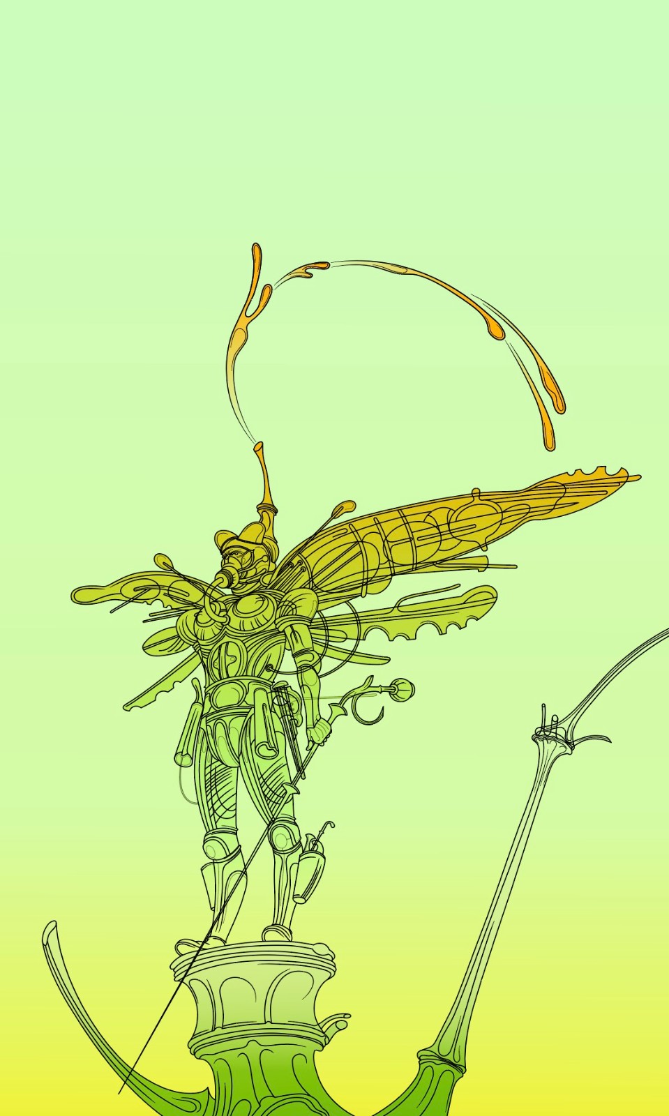 Bamboo Warrior, Vector Design, 2020.jpg