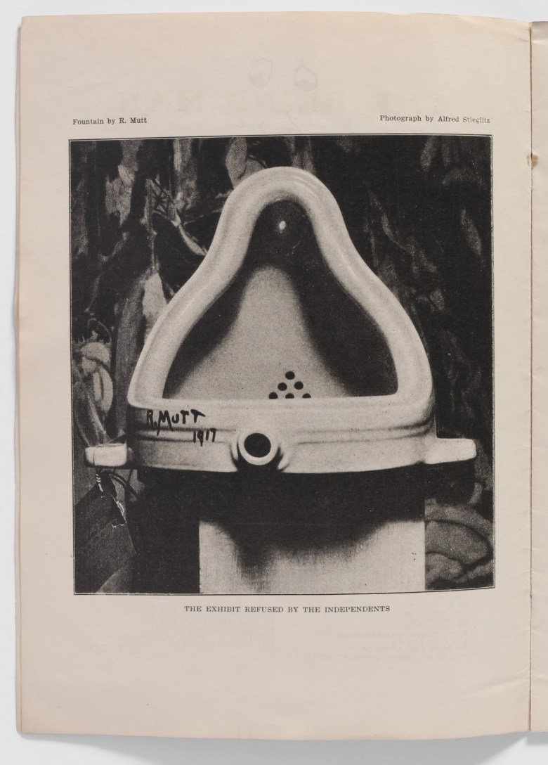 圖10斯蒂格利茲 《馬塞爾·杜尚的‘泉’》（Alfred Stieglitz,Marcel Duchamp’s‘Fountain’，1917）.jpg