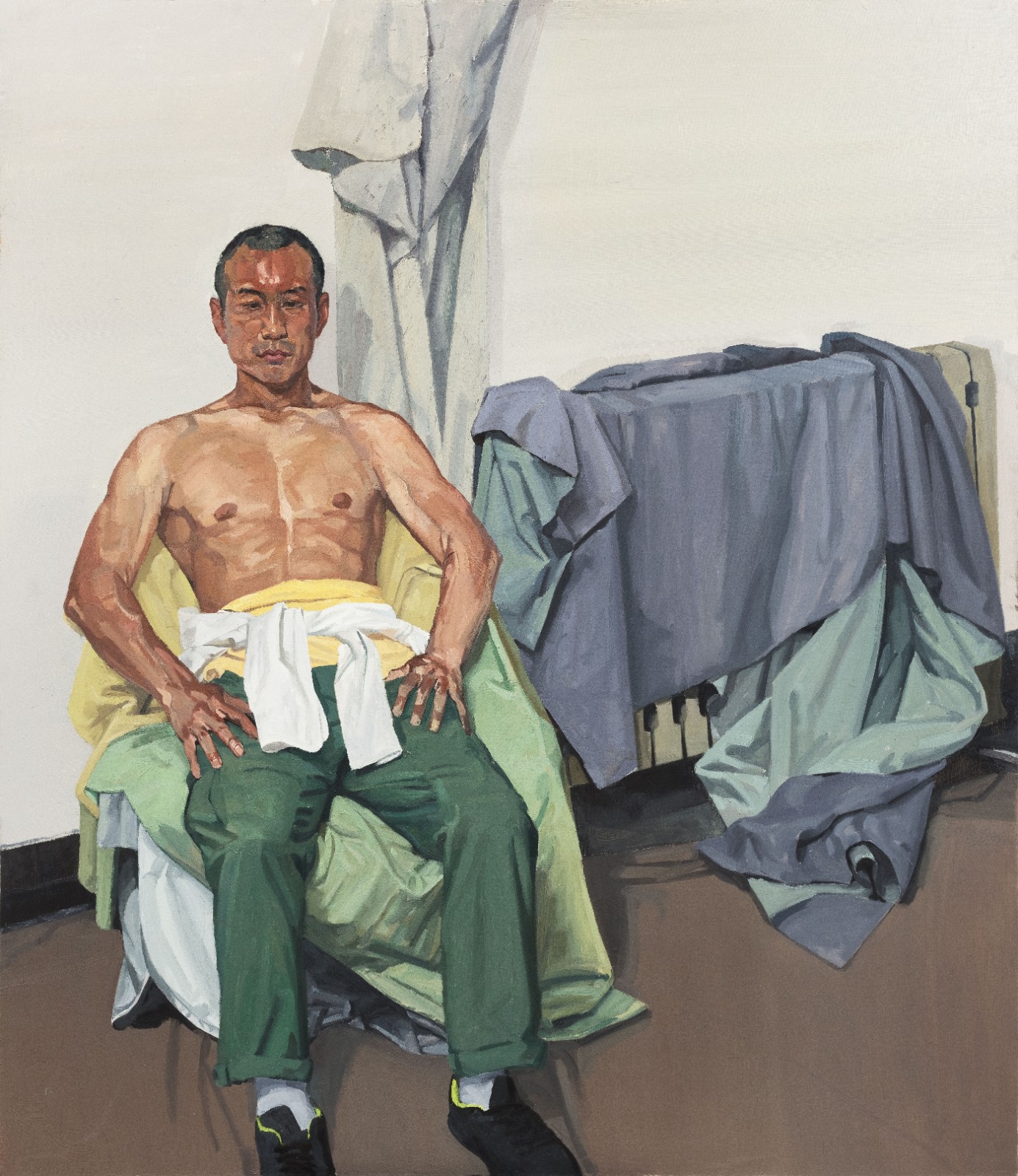 36 Wang Jiaxing, “Full-length Portrait of Young Man”, 130×150cm, Oil on canvas, 2016, Instructor Li Ronglin.jpg