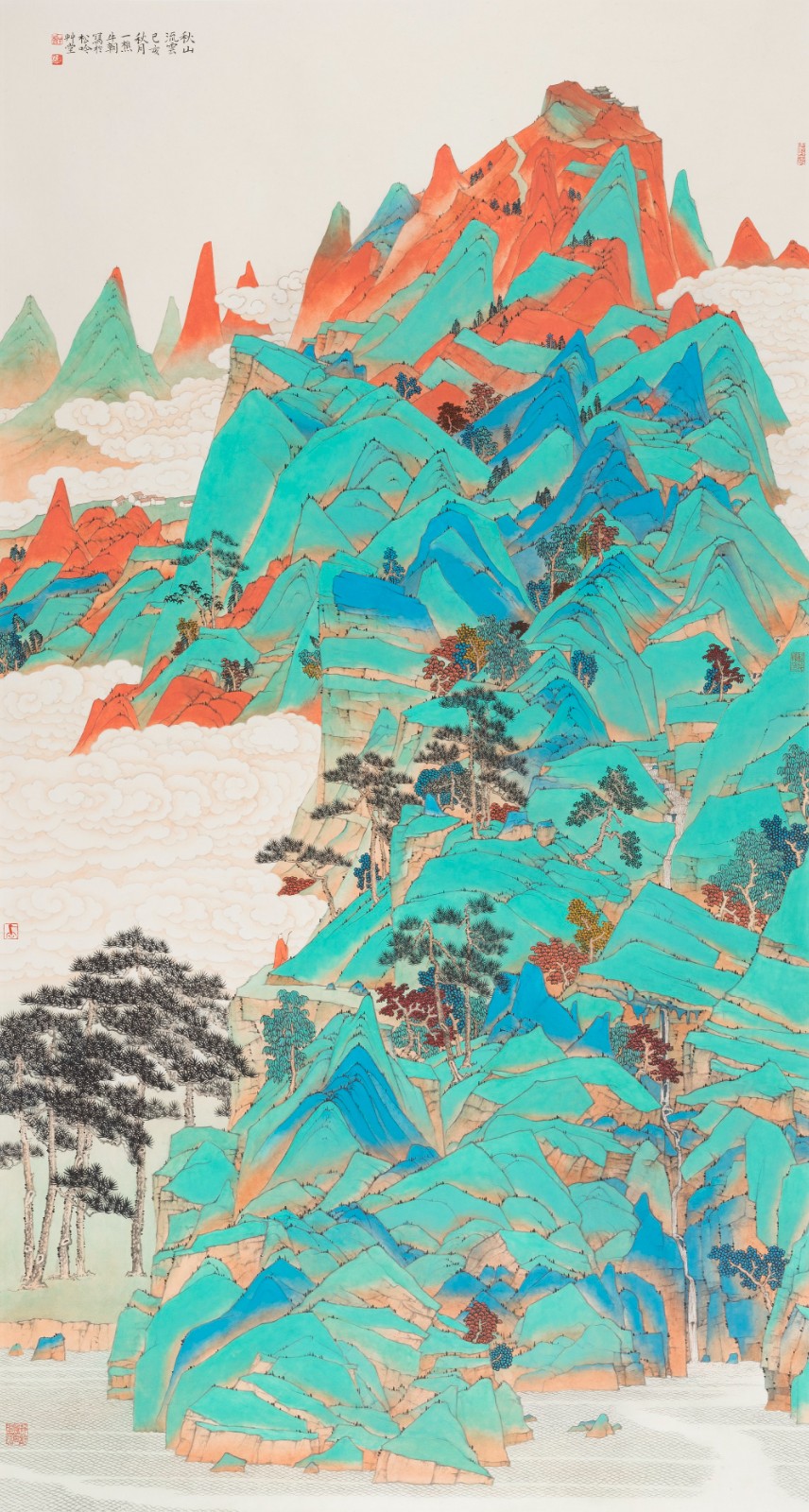 牛朝 秋山流云170x92cm 紙本設(shè)色  2019.jpg