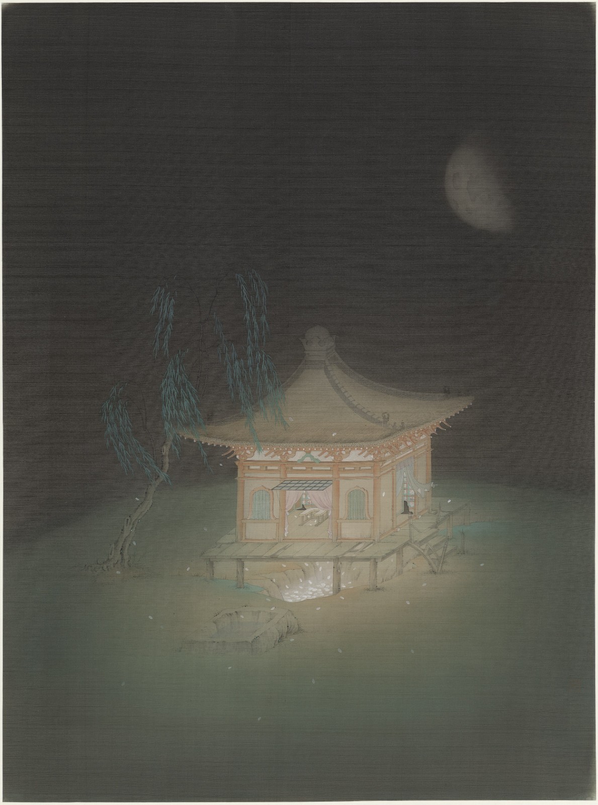 李昂 神思系列 106x78cm 絹本設(shè)色 2019.jpg