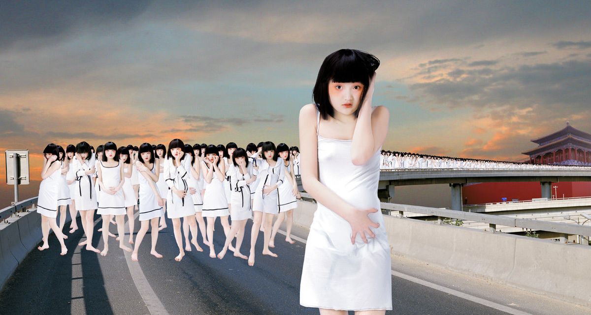 Cui Xiuwen, Angel No.4, 2006, c-print photography, 153x290cm.jpg