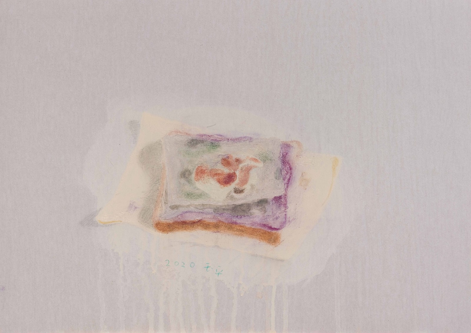 05 Wang Yuping, Breakfast-2, 29.7×42cm, Acrylic on wooden board, 2020.jpg