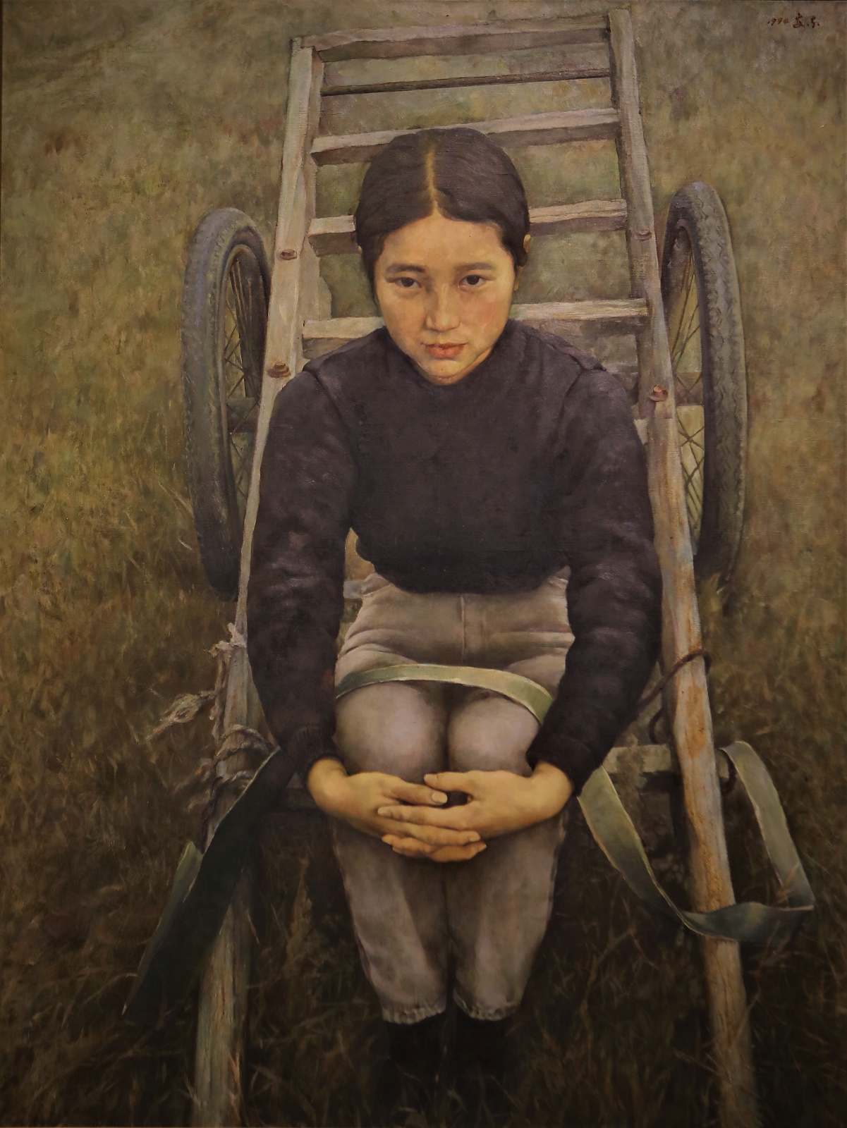 《深秋蘊意》131×99.5cm 1994年 于安東.JPG