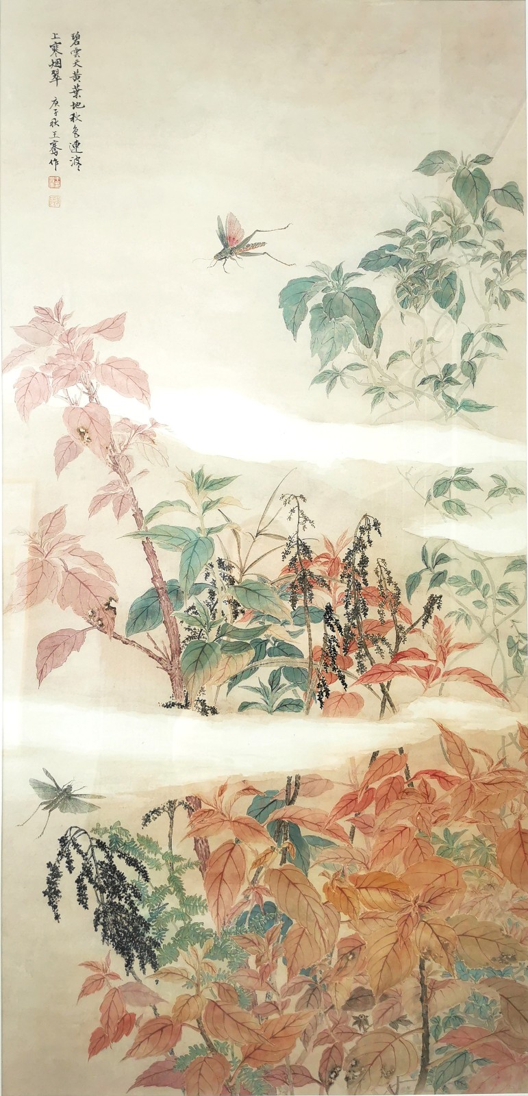 王騫《秋韻》135×64cm 國畫2020.jpg