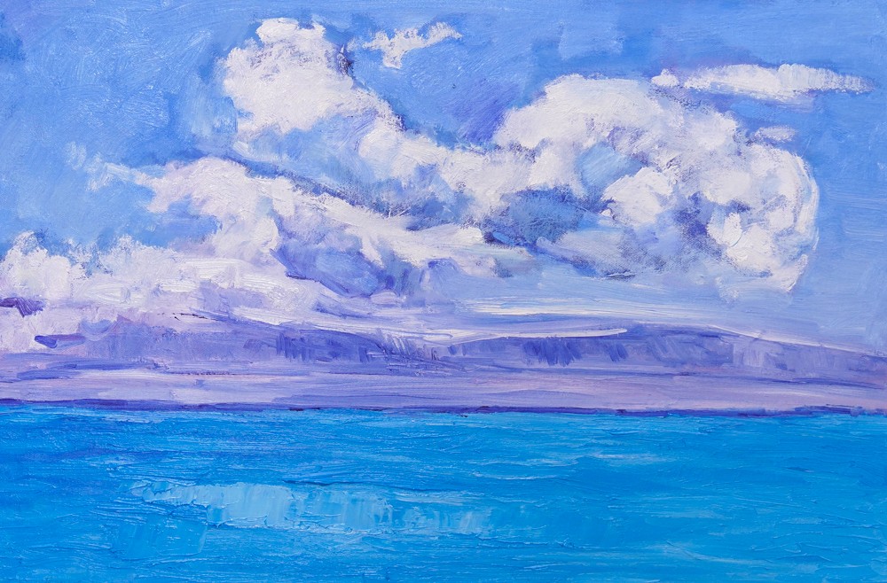 04 Floating Cloud, Oil on canvas, 60×90cm, 2021.jpg