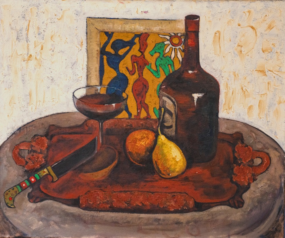 15 Yengisar, Oil on canvas, 54×65cm, 2001.jpg