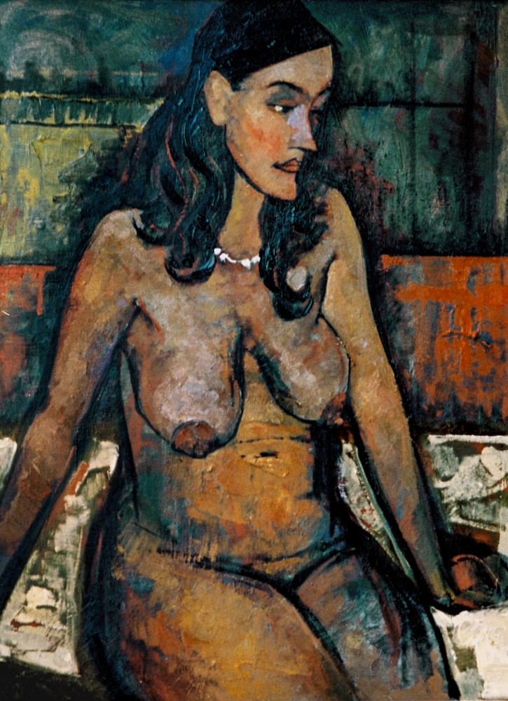 24 Human Body II, Oil on canvas, 73.5× 55cm, 2004.jpg