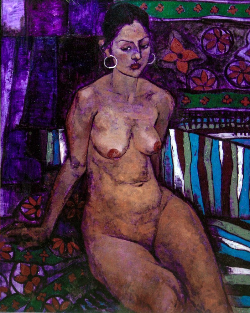 37 Female Nude, Oil on canvas, 100 × 80cm, 2005.jpg