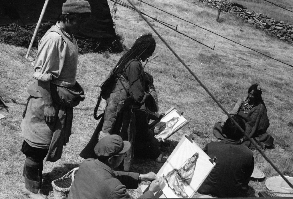 07 Situ Zhaoguang engaged in field work in Tibet in 1974-75..jpg