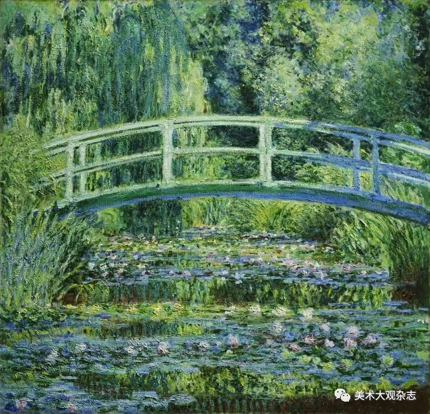 圖 21 ˉ 睡蓮池上的橋（Bridge over a pond of waterlilies）ˉ 油畫 ˉ 莫奈 ˉ 1899 年 ˉ 紐約大都會藝術(shù)博物館（The Metropolitan Museum of Art）藏.jpg