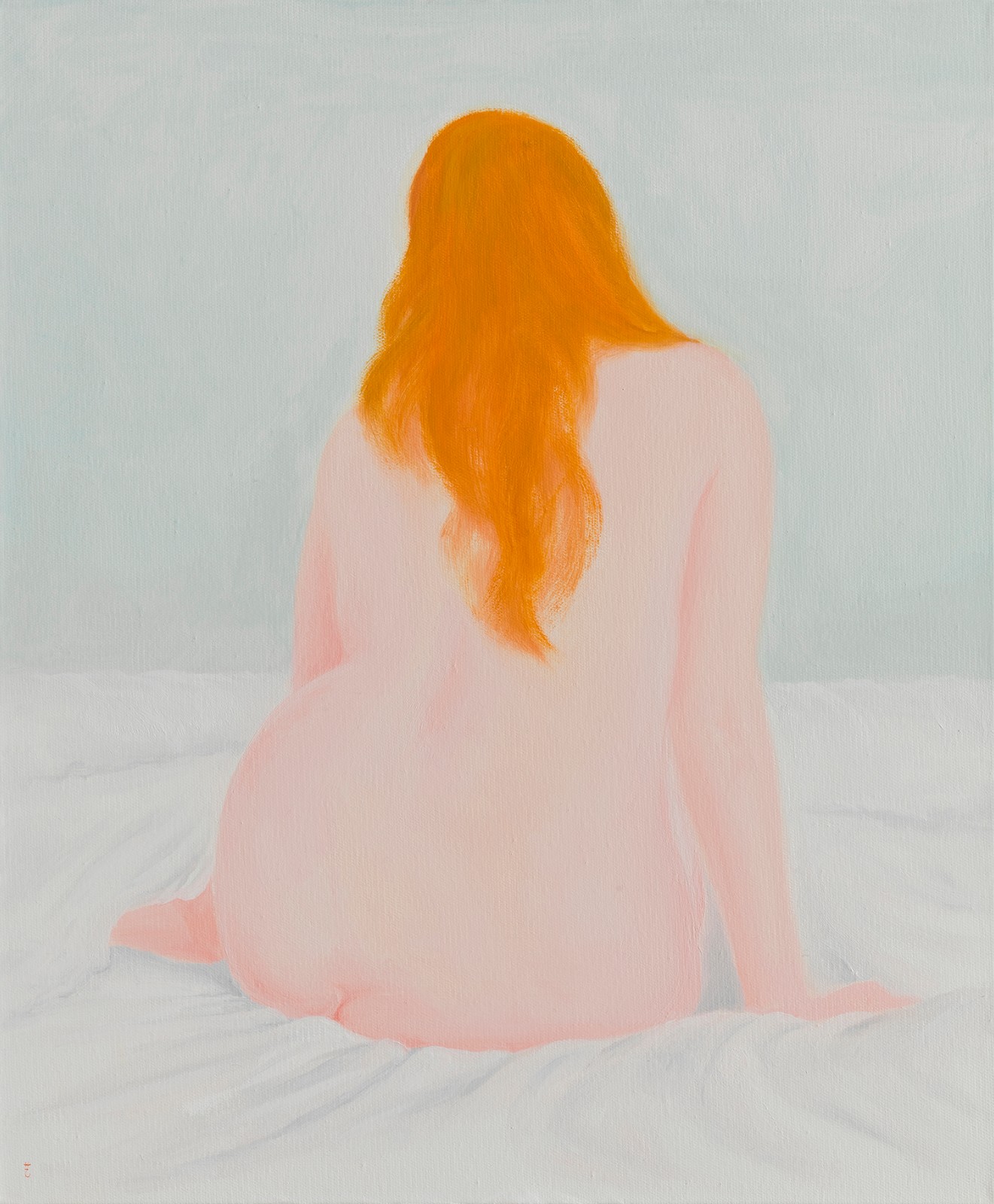 08 Wu Yi, Woman No. 1, Oil on canvas, 60x50cm, 2020.jpg