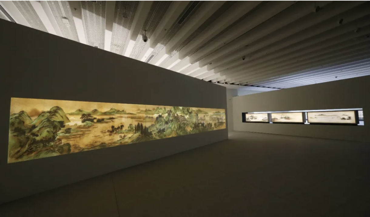 12 Exhibition View of Background  Story  Dwelling  in  the  Peach  Blossom  Valley at Museum of Art Pudong in 2021.png