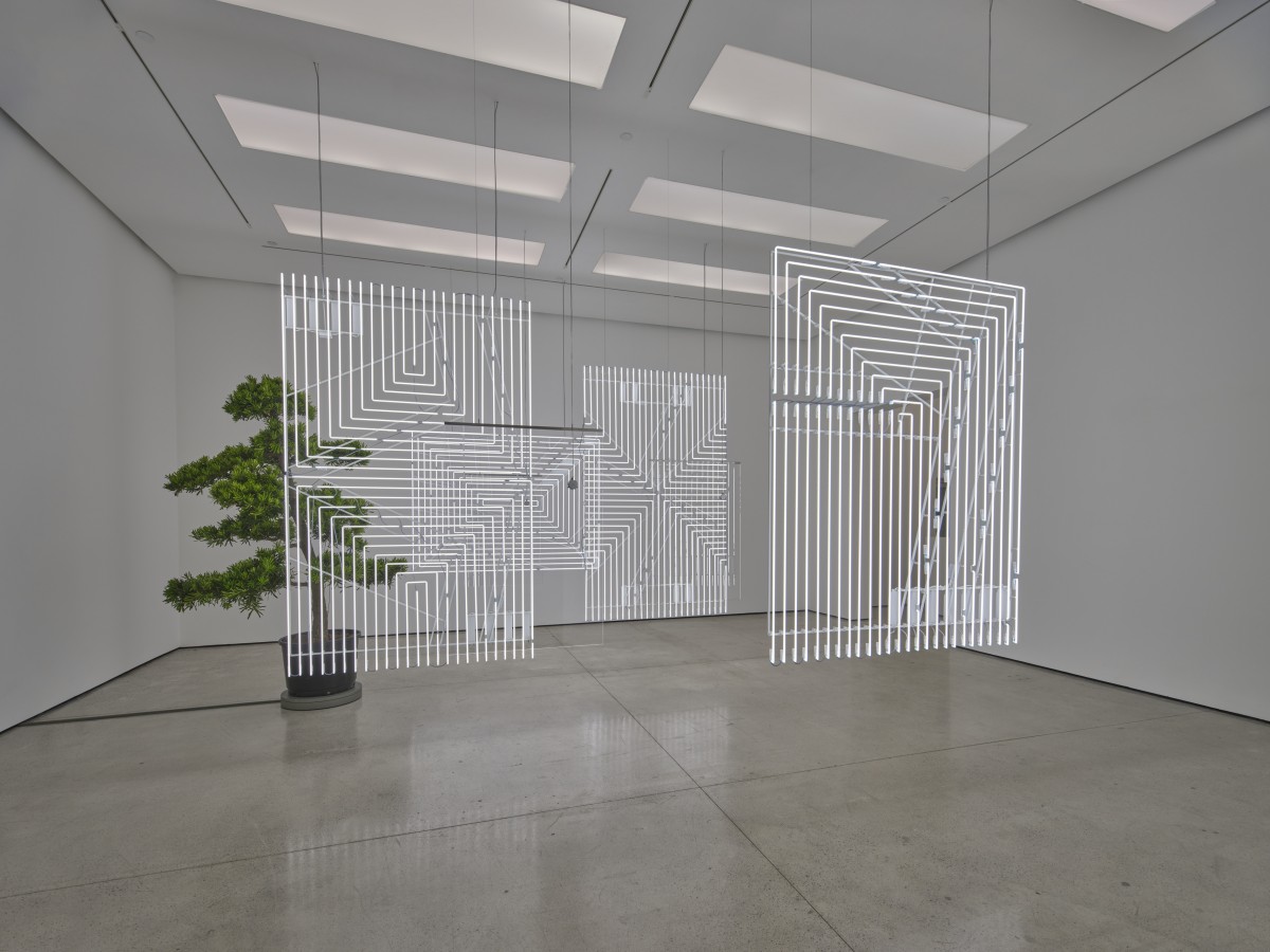 Installation View of Cerith  Wyn Evans Solo Exhibition at White Cube Hong Kong in 2022 13.jpg