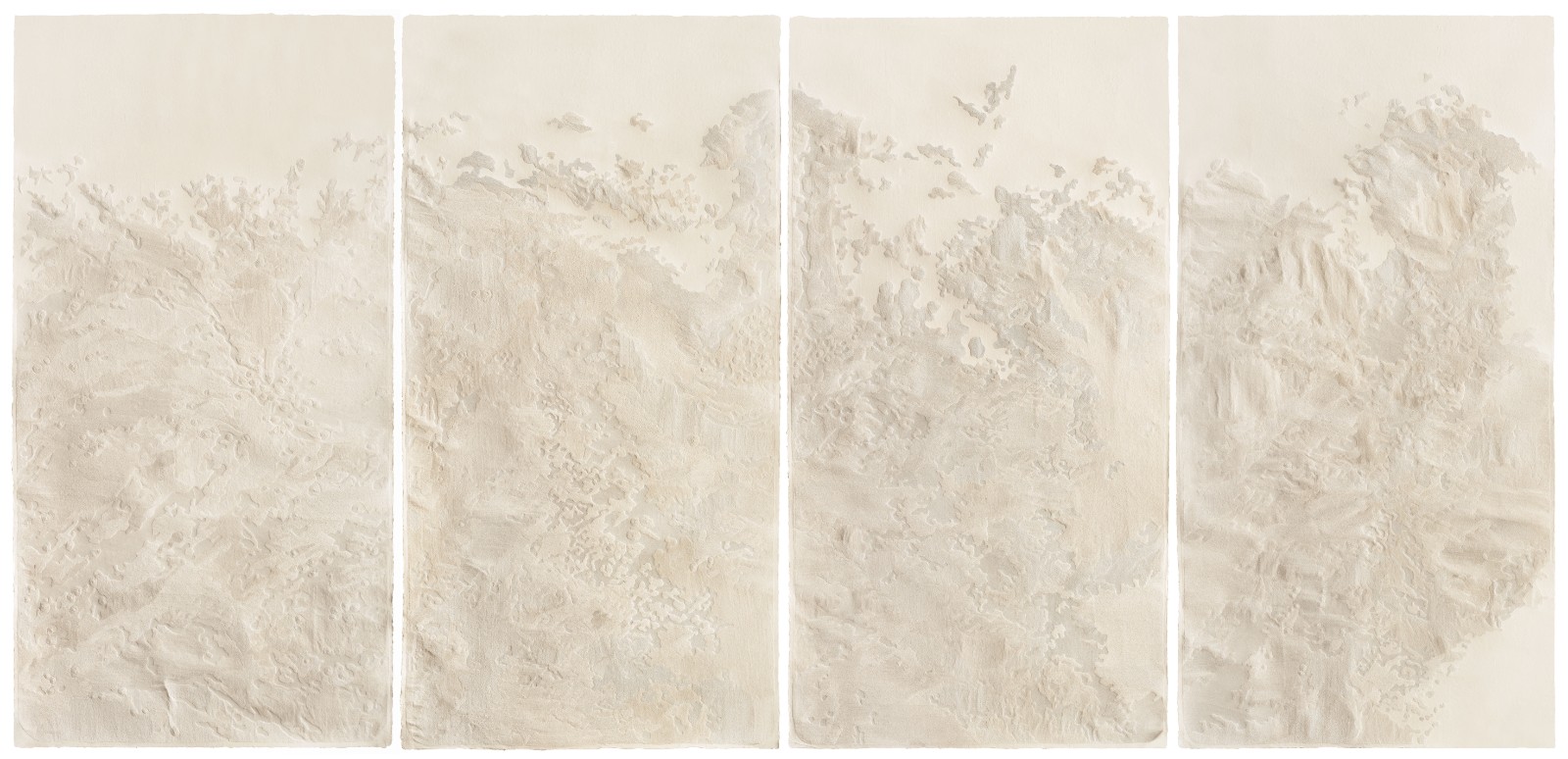 Fu Xiaotong, 3,264, 653 Pinpricks 1-4, 2020, Handmade paper, 268x552cm.jpg