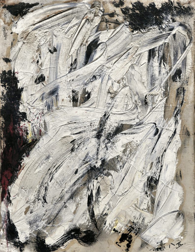 Ma Kelu, White (1985). Oil on canvas, 100x75cm. Courtesy Pearl Lam Galleries, Hong Kong..jpg