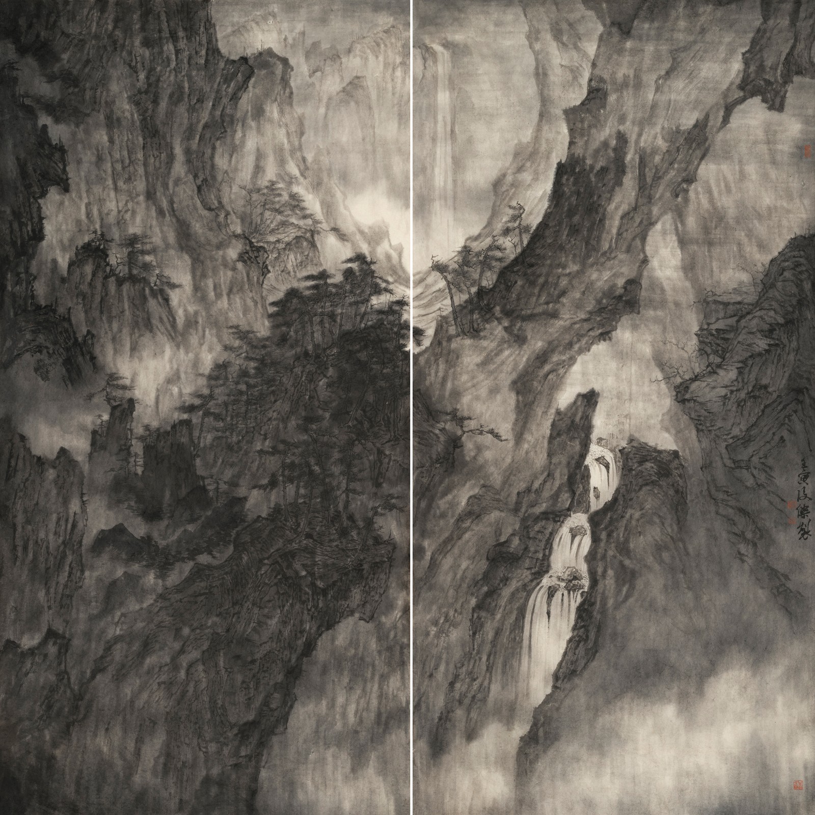 森墨萬象，紙本水墨，190X192CM .jpg