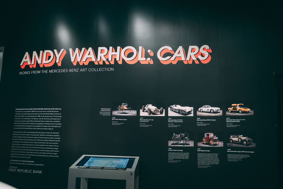 Exhibition View of Andy Warhol Cars – Works from the Mercedes-Benz Art Collection 05.jpg