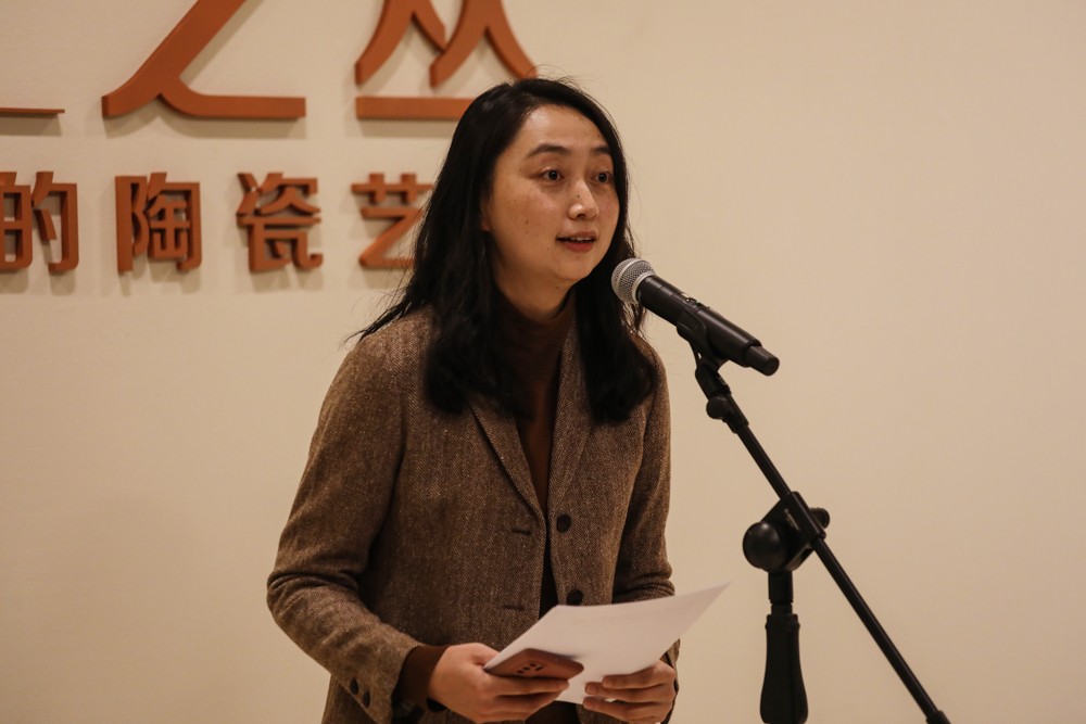 09 Gao Gao, Deputy Director of CAFA Art Museum, chaired the opening ceremony..jpg